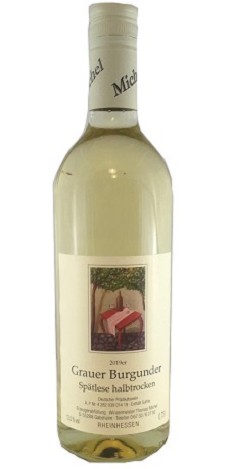 <br>Artikel-Nr.: 14<br>Grauer Burgunder halbtrocken 0,75 l<br>